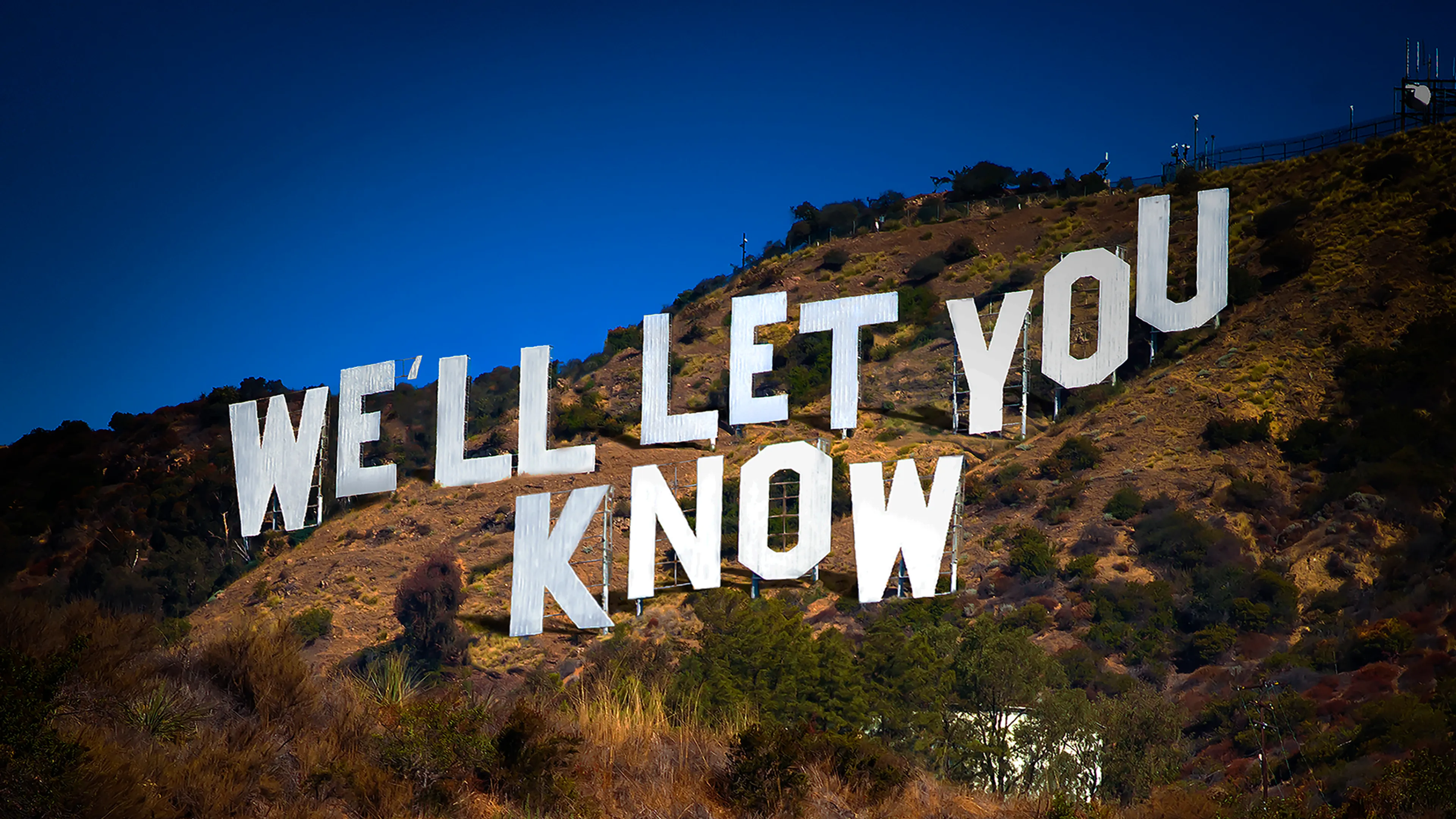 We'll Let You Know poster